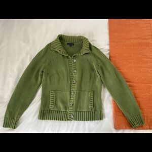 Land’s End Button Up Sweater